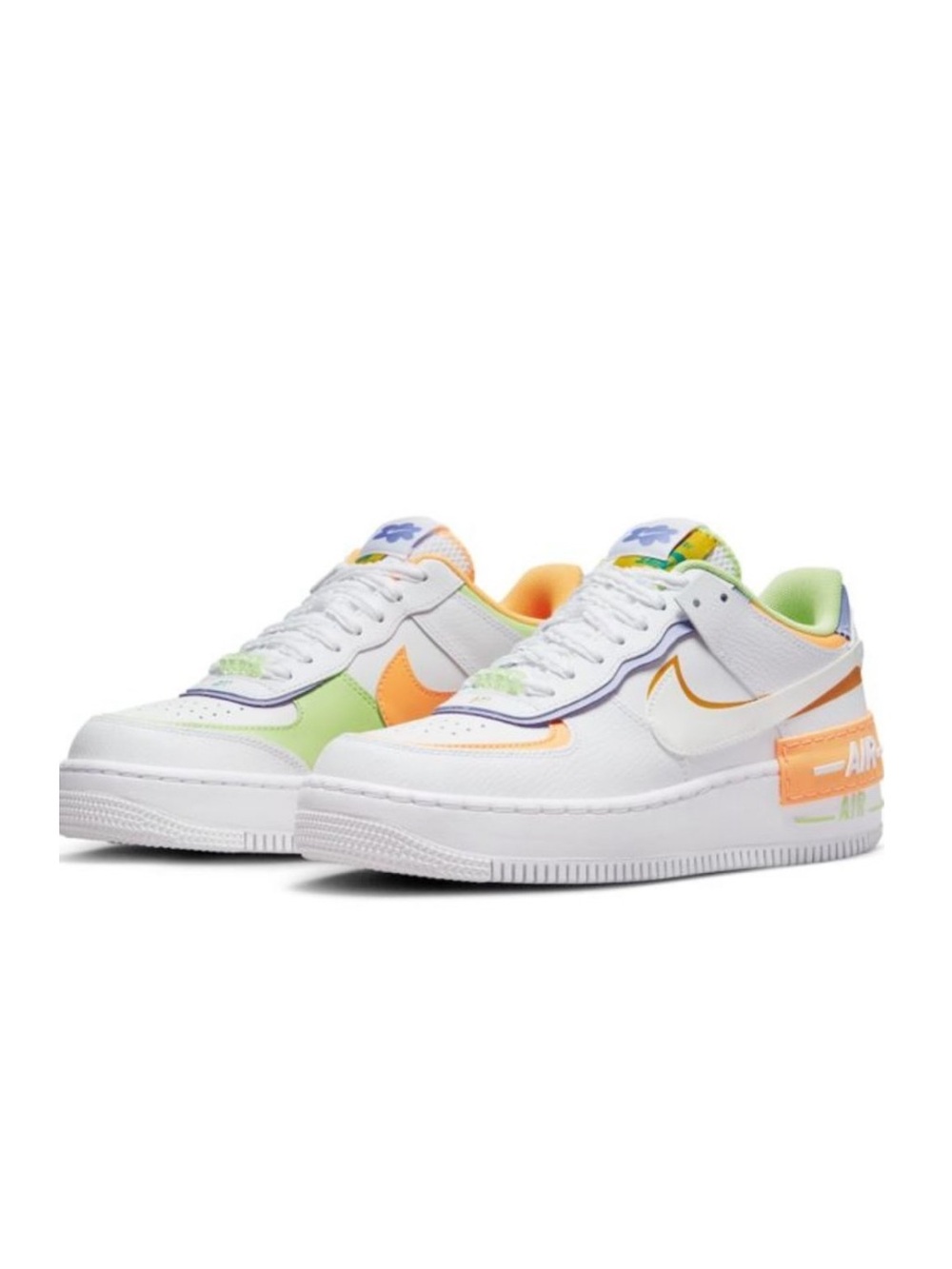 Nike Women's Air Force 1 Shadow 'White Multi-Color' DX3718-100